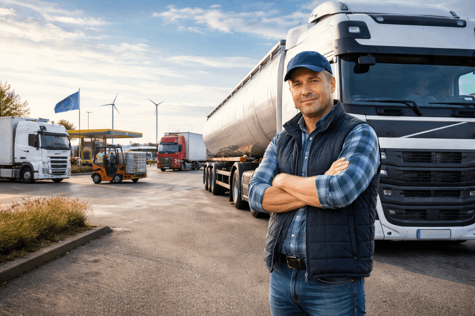 Logística en Europa: Roles de Conductores Profesionales e Información sobre Licencias